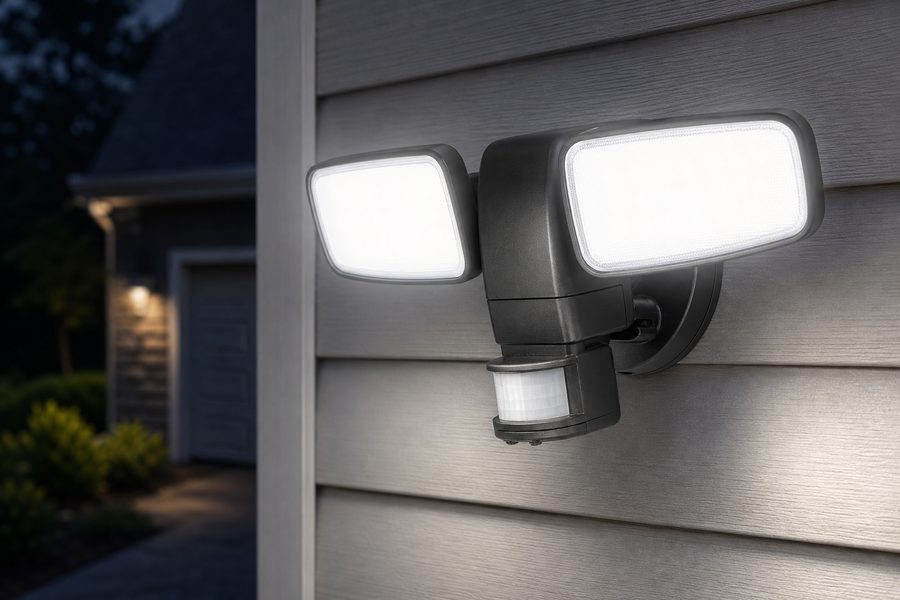 Sensor security light